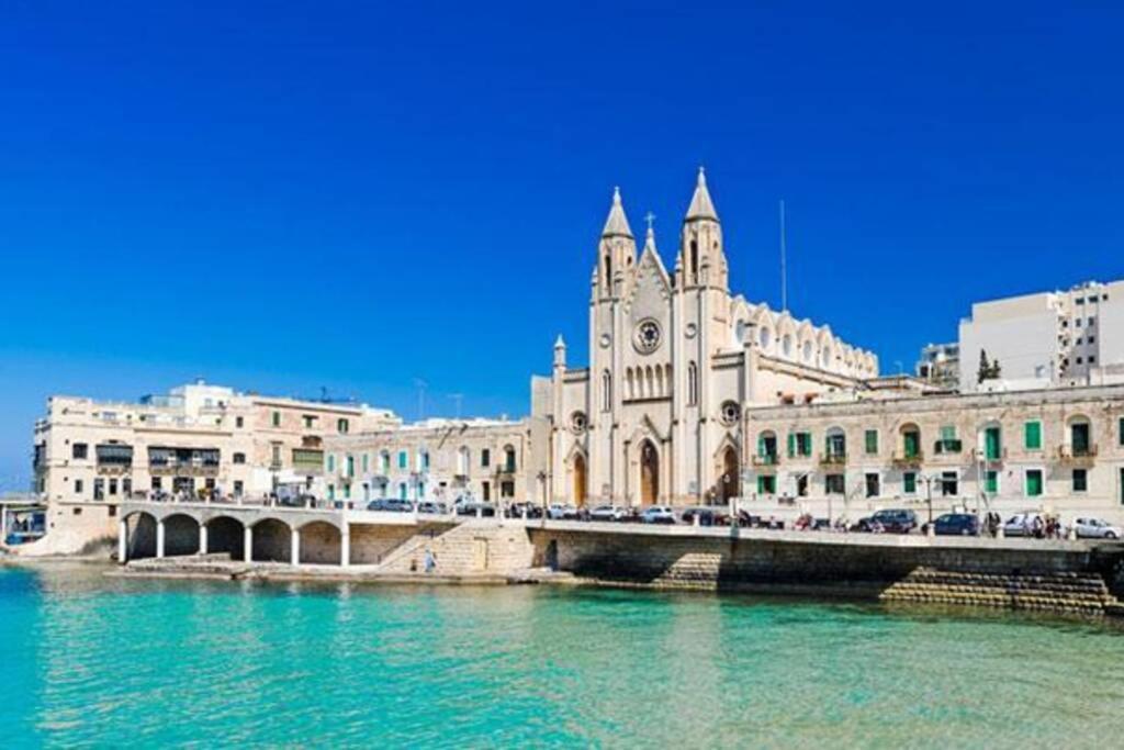 2 Bed Apt In Heart Of St Julians - 5Min From Seafront San Ġiljan Exterior foto