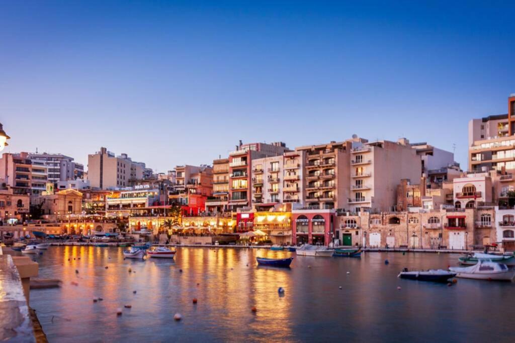 2 Bed Apt In Heart Of St Julians - 5Min From Seafront San Ġiljan Exterior foto